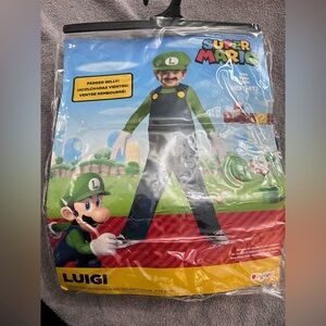 Nintendo Luigi Kids Costume - Green and Blue